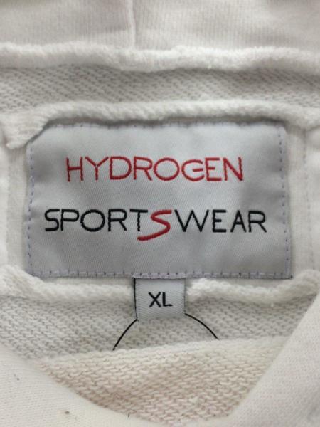 HYDROGEN(ハイドロゲン) / パーカー/XL/コットン/WHT/無地/チュッパ 