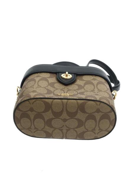COACH(コーチ) / 2wayショルダーバッグ/ブラウン×ブラック/PVC/78277
