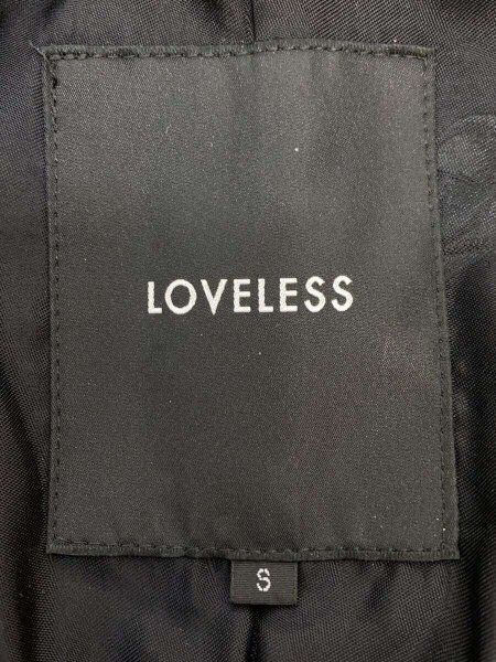 LOVELESS(ラブレス) / シングルライダースジャケット/S/羊革/BRW/61F21