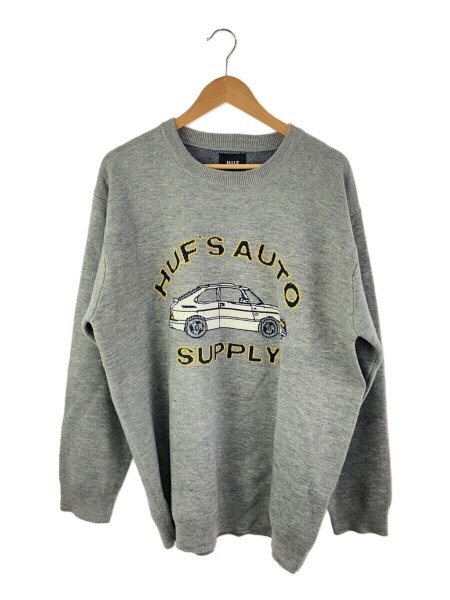 HUF(ハフ) / ニット・セーター(厚手)/XL/アクリル/GRY | 古着の販売 