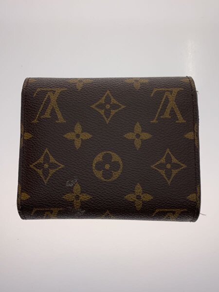LOUIS VUITTON / ポルト・フォイユ・アリアンヌ_モノグラム・キャンバス_ローズバレリーヌ/PVC/BRW/総柄/レディース LOUIS VUITTON(ルイヴィトン) / ポルト・フォイユ・アリアンヌ_