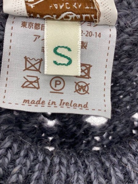 INVERALLAN / ニット・セーター(厚手)/S/ウール/BLK INVERALLAN(インバーアラン) / ニット・セーター(厚手)/S/ウール/BLK