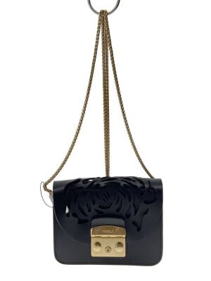 FURLA(フルラ) / ショルダーバッグ/レザー/BLK/24055 | 中古品の販売