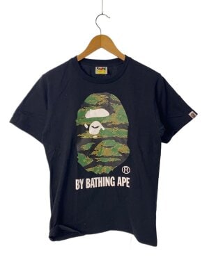 A BATHING APE(アベイシングエイプ) / Tシャツ/コットン/BLK/ブラック