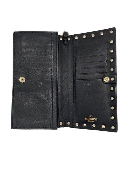 VALENTINO GARAVANI(ヴァレンチノガラバーニ) / 長財布/レザー/BLK 
