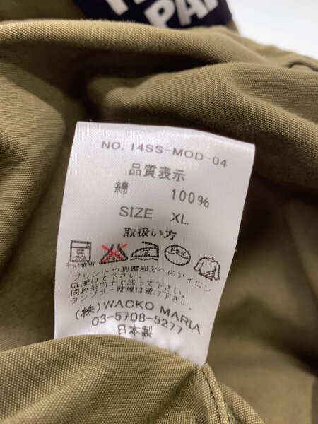 WACKO MARIA(ワコマリア) / モッズコート/XL/コットン/KHK/14SS-MOD-04 