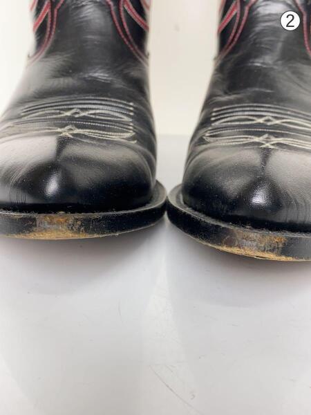 R.J.B(アールジェイビー) / ウェスタンブーツ/UK8.5/BLK/レザー/C-301 