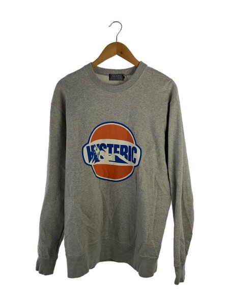HYSTERIC GLAMOUR(ヒステリックグラマー) / スウェット/L/コットン/GRY 