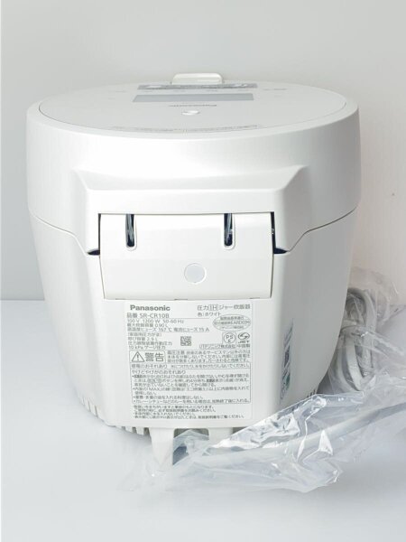 圧力IHジャー炊飯器 5合炊き パナソニック ホワイト SR-CR10B-W