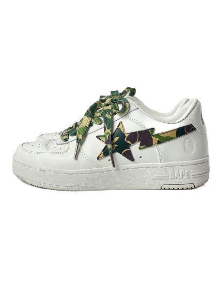 A BATHING APE(アベイシングエイプ) / ローカットスニーカー/26cm/WHT 