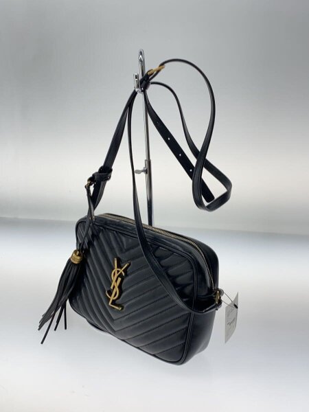 新品】非売品 Yves Saint Laurent ブラックショルダーバッグ YVES 