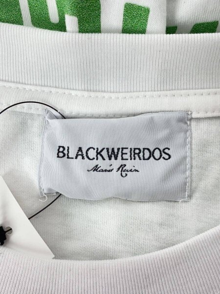 Black Weirdos(ブラックウィドー) / 長袖Tシャツ/L/コットン/WHT/23AW 