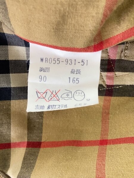 BURBERRYS(バーバリーズ) / ステンカラーコート/--/ポリエステル/BEG