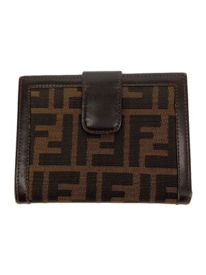 FENDI(フェンディ) / フェンディ/2つ折り財布/キャンバス/BRW/総柄