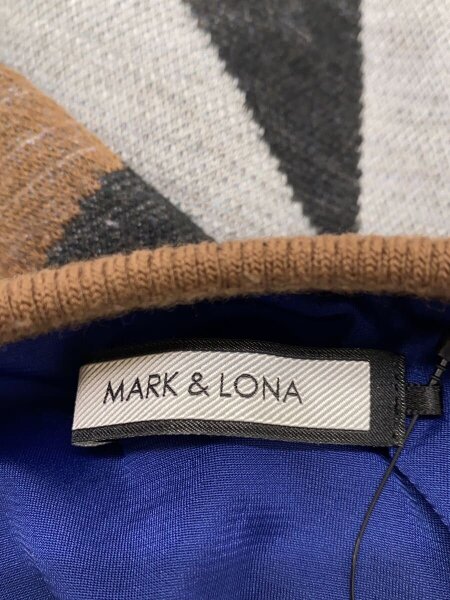 MARK & LONA / ニット・セーター(薄手)/44/アクリル/マルチカラー/総柄/MLM-1D-AB07// MARK & LONA(マークアンドロナ) / ニット・セーター(薄手)/44/アクリル