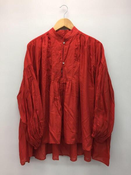 新品　フレームワーク　R/Cボイルタックブラウス　赤 ボイルタックブラウス FRAMeWORK レッド