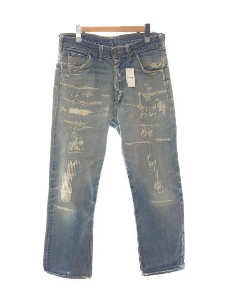 60’s Lee 101Z リー サイド黒タグ TALONジップ 両耳 チェーンステッチ オリジナル ビンテージ ヴィンテージ 希少 デニムパンツ ジーンズ Lee デニムパンツ 60s 70s サイド黒タグ ビンテージ TALONジップ