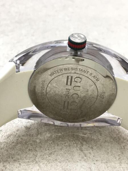 GUCCI(グッチ) / SYNC シンク/クリア/クォーツ腕時計/アナログ/ラバー