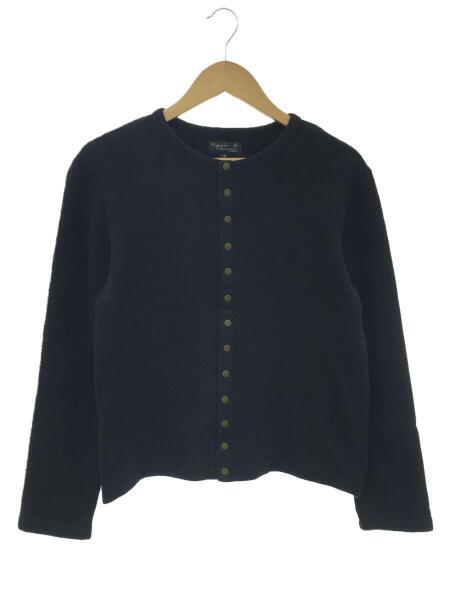 アニエスベー オム インプレッションカーディガン 黒 agnes b. homme(アニエスベーオム) / インプレッションカーディガン