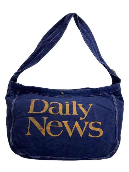 DAILY NEWS(デイリーニュース) / ニュースペーパーバッグ/コットン/NVY 