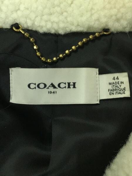 COACH(コーチ) / ボアデニムジャケット/44/コットン/IDG/無地 | 古着の