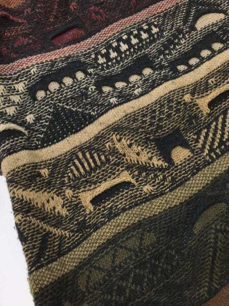 Croft barrow(クラフトアンドバロー) / 90s/3Dニットセーター/L