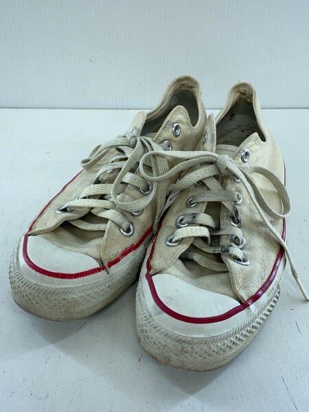 CONVERSE / 80s/オールスター/MADE IN USA/ローカットスニーカー/US7/CRM/キャンバス CONVERSE(コンバース) / 80s/オールスター/MADE IN USA/ローカット