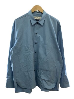 POLYPLOID(ポリプロイド) / SHIRT JACKET C/長袖シャツ/2/コットン/BLU 
