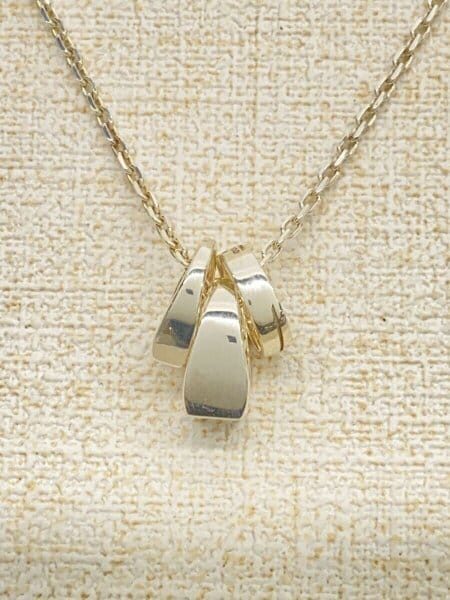 GUCCI(グッチ) / ダイアゴナル インターロッキングG/ネックレス/ag925 