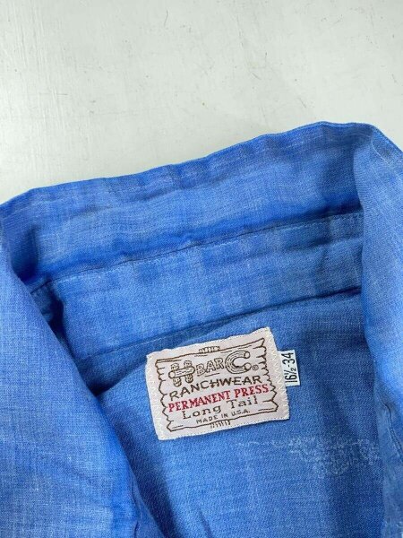 H BAR C(エイチバーシー) / 70s/ウエスタンシャツ/1MADE IN USA