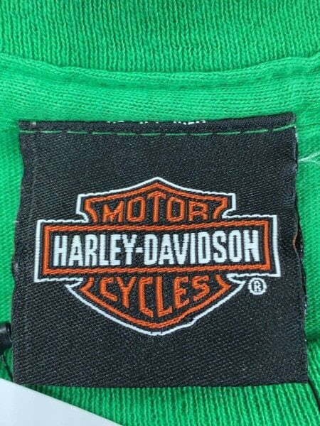 HARLEY DAVIDSON / 2017コピーライト/バックプリント/イノシシ/Tシャツ/XXL/コットン/GRN HARLEY DAVIDSON(ハーレーダヴィッドソン) / 2017コピーライト/バック
