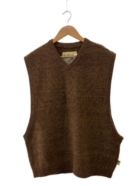 エスエスズィー SSZ 22AW MOHAIR VEST ウールベスト 11-06-0007-156 グレー サイズ：Ｌ SSZ 22AW MOHAIR VEST モヘヤ ニット ベスト エスエスズィー SSZ 23F