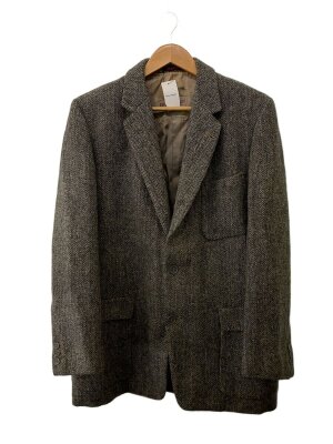 HARRIS TWEED(ハリスツイード) / テーラードジャケット/--/ウール/NVY