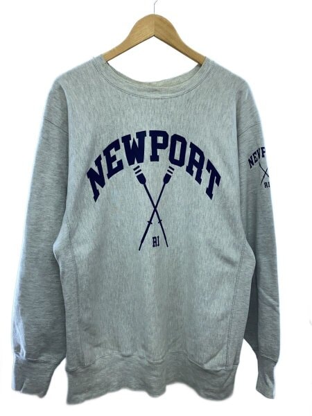 Champion(チャンピオン) / 90s/RW/NEWPORT/袖プリ/クルーネック 
