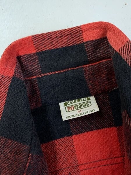 FIVE BROTHER(ファイブブラザー) / 90s/ネルシャツ/バッファロー