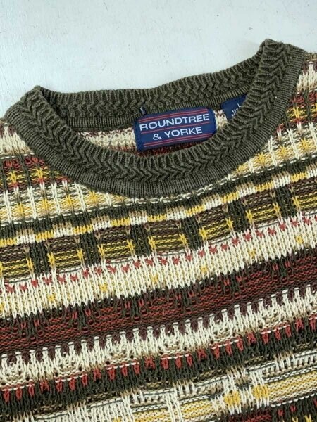 ROUNDTREE&YORKE(ラウンドツリーアンドヨーク) / 90s/クルーネック 