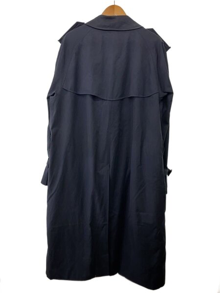 BURBERRYS / トレンチコート/--/ポリエステル/NVY/無地 BURBERRYS(バーバリーズ) / トレンチコート/エポレット付き
