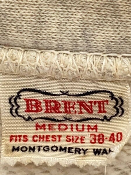 k*1様 50s BRENT ハーフジップ スウェット ツートーン セットイン