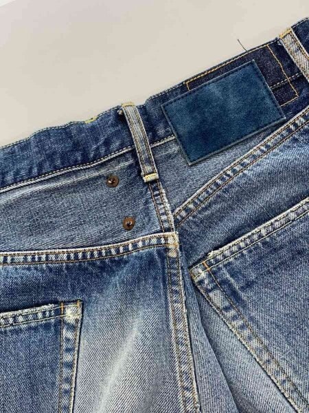 visvim(ヴィズヴィム) / JOURNEYMAN PANTS TACKED DMGD/3/デニム