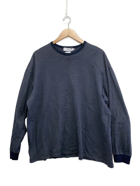 Graphpaper(グラフペーパー) / Narrow Border L/S Tee/2/コットン/GRY 