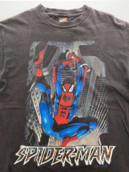 MARVEL(マーベル) / 00s/Tシャツ/スパイダーマン/M/コットン/ブラック