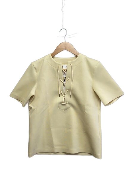 AURALEE(オーラリー) / 25SS/WETSUIT JERSEY LACE UP TEE/1 