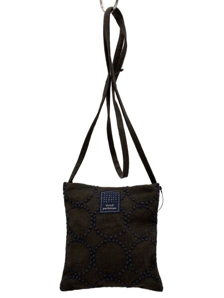 mina perhonen(ミナペルホネン) / ambourine pocket bag/リネン/GRY 