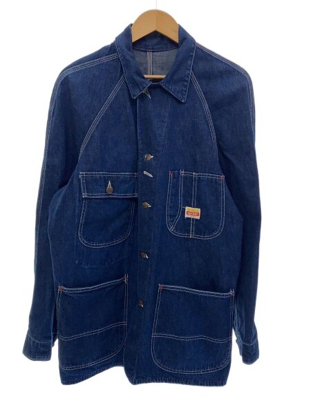 50's カバーオール　USA製PAY.DAY ボロ　デニム PAYDAY(ペイデイ) / 50s/デニムカバーオール/実寸40位/濃青/インディゴ