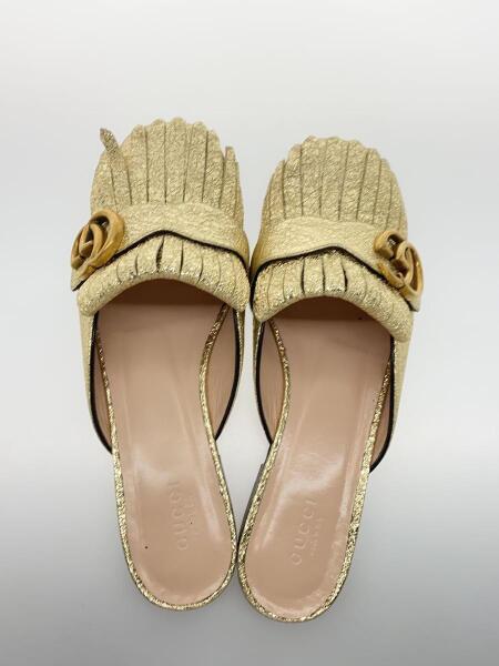 GUCCI(グッチ) / サンダル/37/GLD | 中古品の販売・通販ならセカンド 