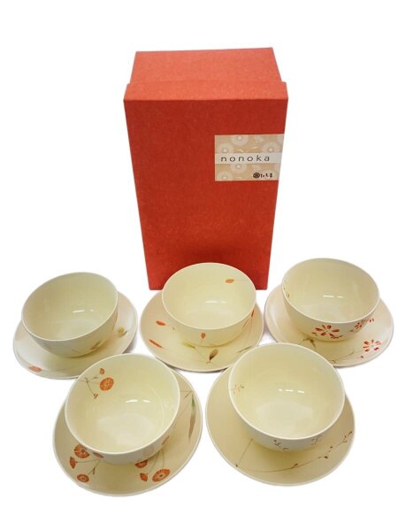 たち吉(タチキチ) / 和食器/10点セット/300-8015/ののか/椀皿揃/貫入