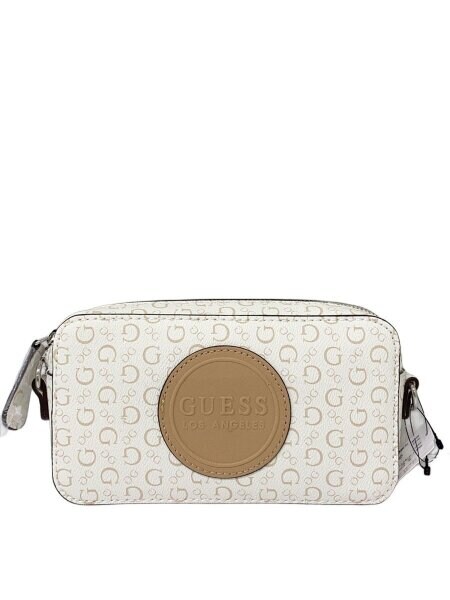 GUESS(ゲス) / ショルダーバッグ/WHT/総柄 | 中古品の販売・通販なら 