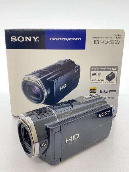 SONY(ソニー) / ビデオカメラ HDR-CX520V ハンディカム 純正ケース付属