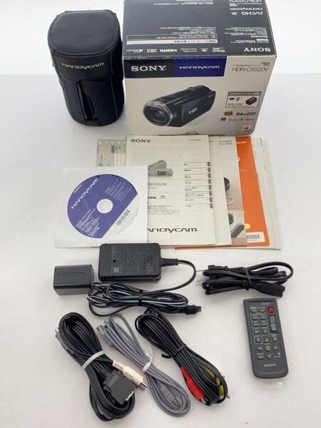 SONY(ソニー) / ビデオカメラ HDR-CX520V ハンディカム 純正ケース付属