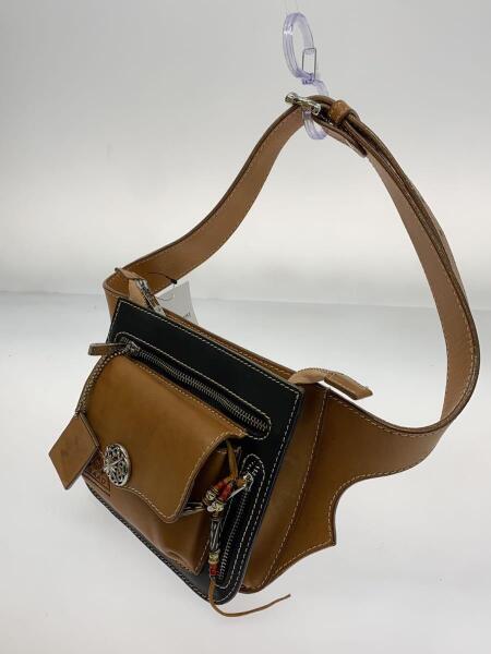 SAAD レザーショルダーバッグ